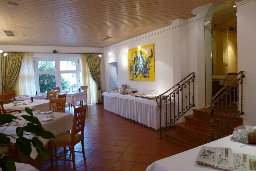 Hotel Alpenblick Garni Uberlingen Restauracja zdjęcie